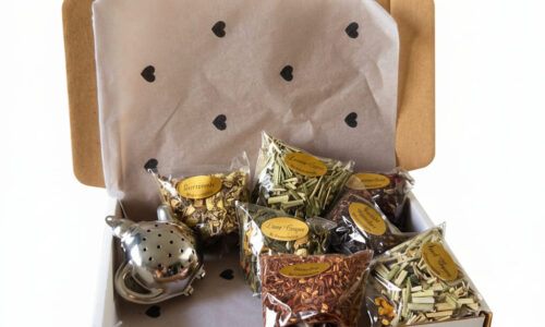 Hét afscheidscadeau voor meesters & juffen 3 Thee proeverij - brievenbuscadeau